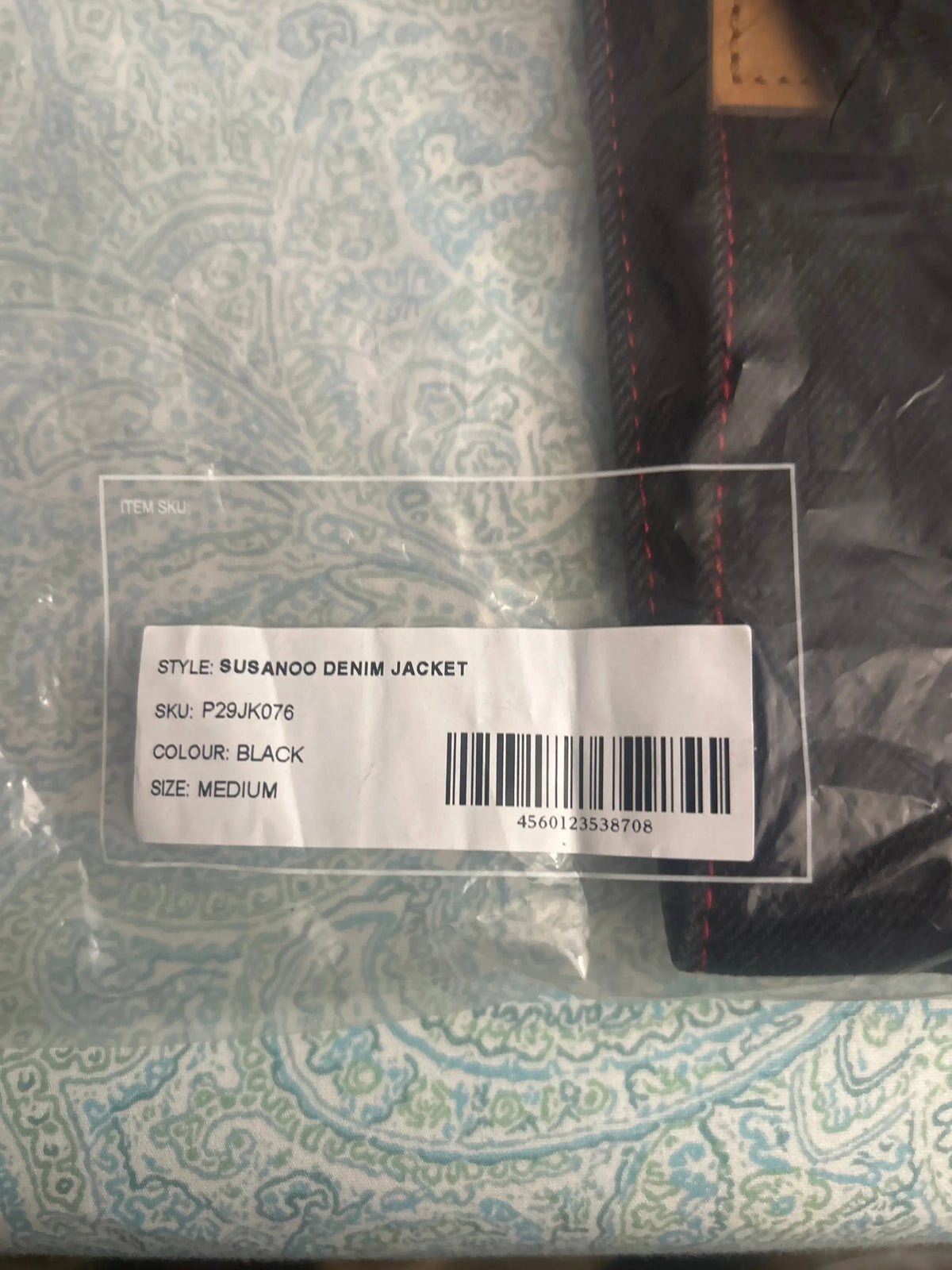 Palace Susanoo Denim Jacket Black Medium