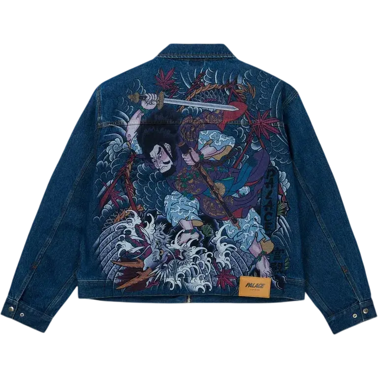 Palace Susanoo Denim Jacket Indigo Wash - M