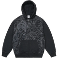 Palace Susanoo Zip-Up Hoodie Black - M