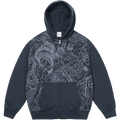 Palace Susanoo Zip-Up Hoodie Navy - M