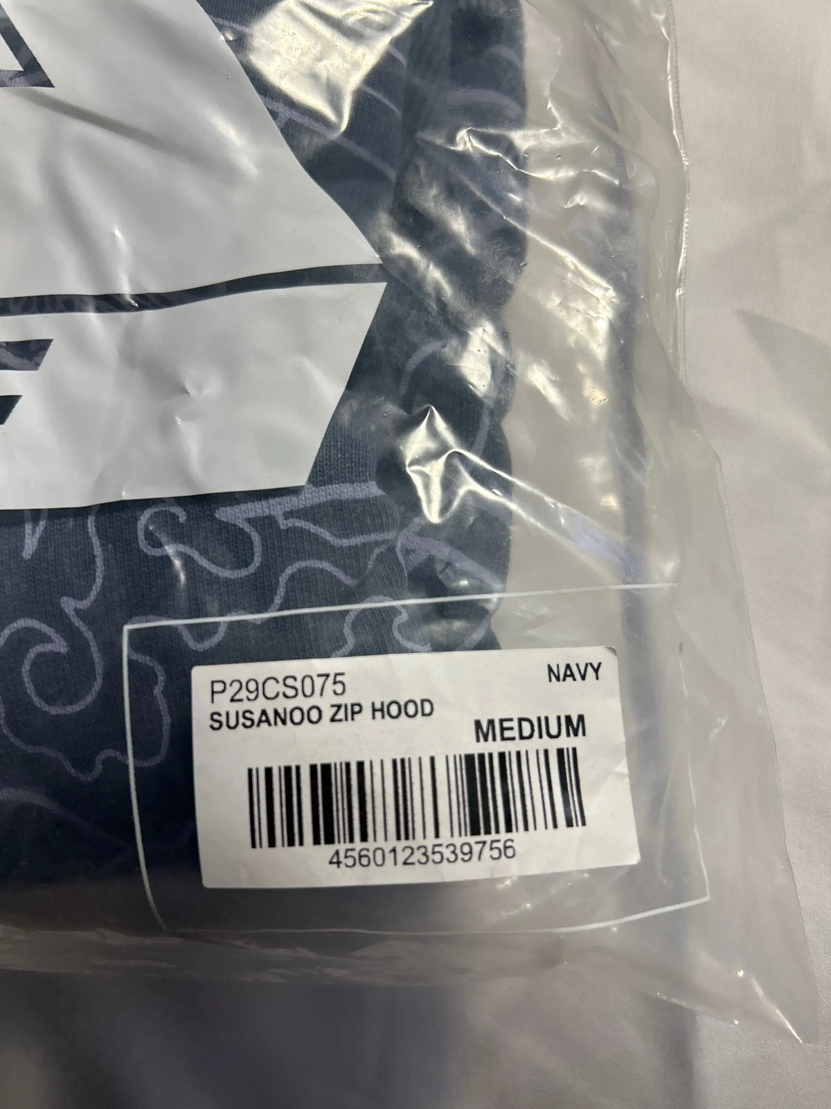 Palace Susanoo Zip-Up Hoodie Navy Medium
