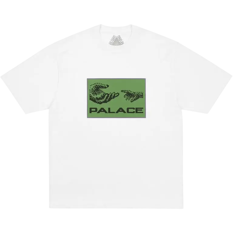 Palace Top-Up Tee White - M