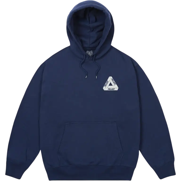 Palace Tri-Angelic Hood Skyline Navy - M