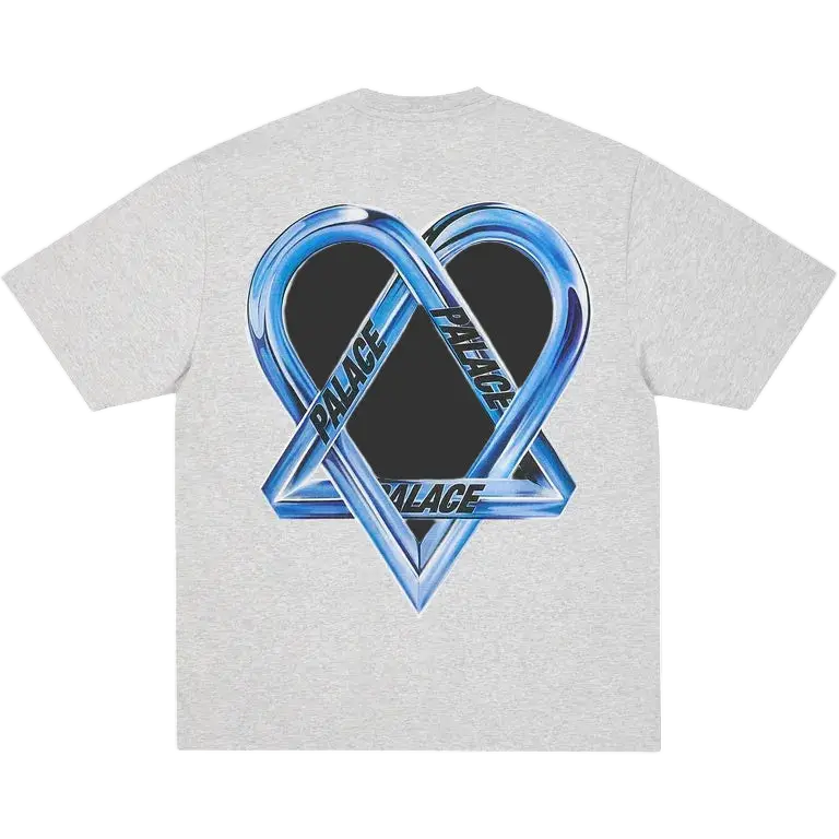 Palace Tri-Gram Tee Grey - M