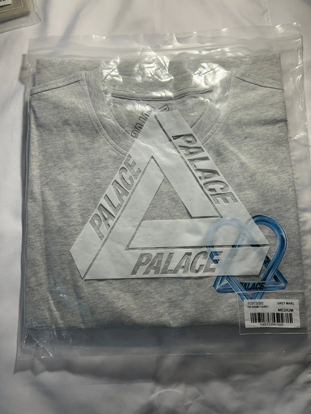 Palace Tri-Gram Tee Grey Medium