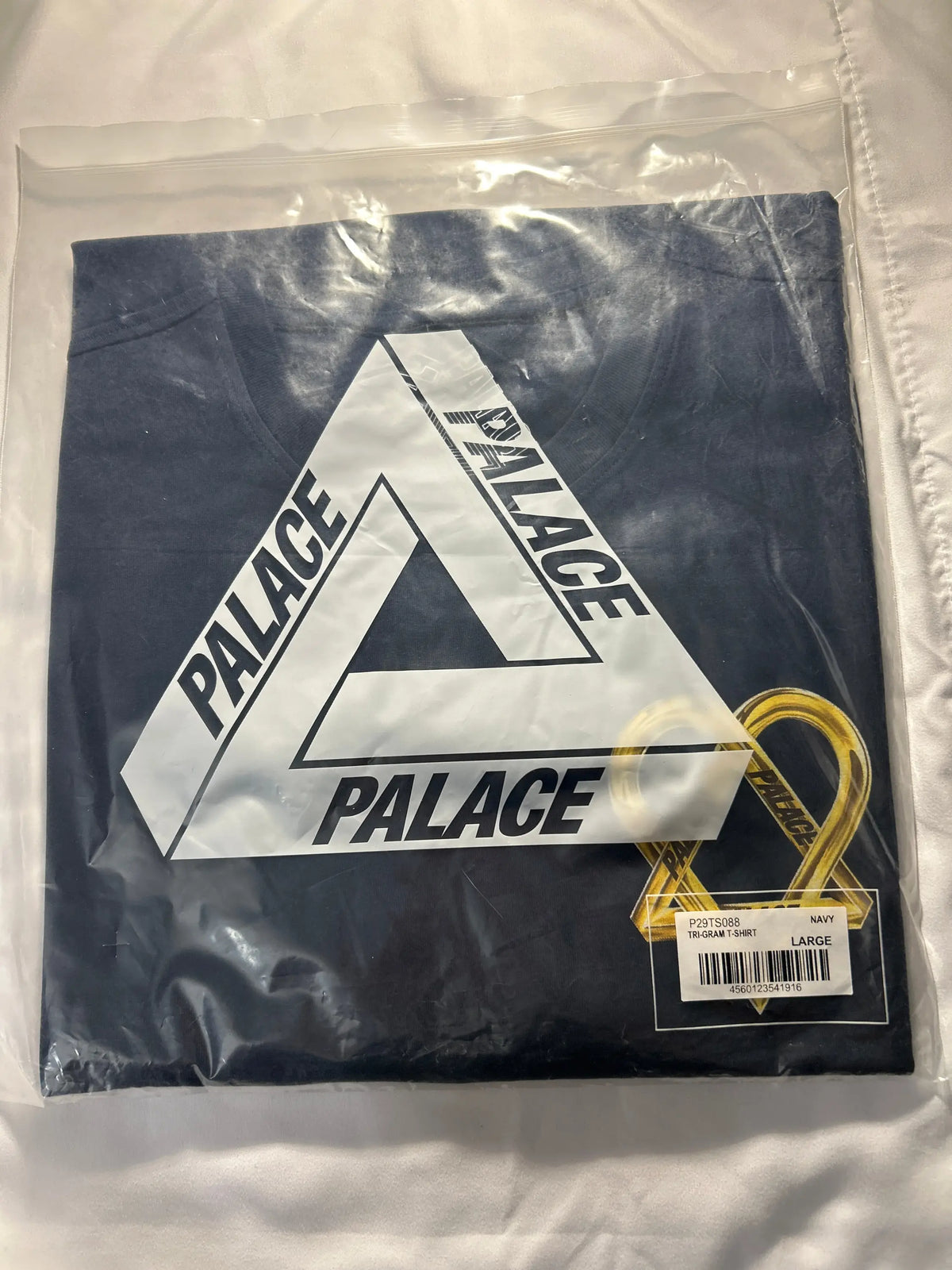 Palace Tri-Gram Tee Navy Large
