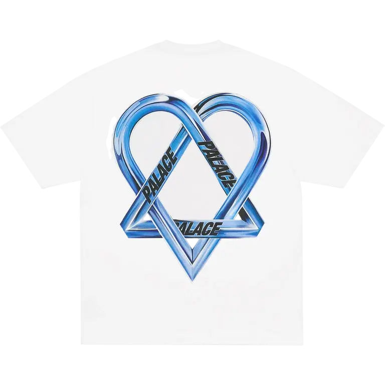 Palace Tri-Gram Tee White - L