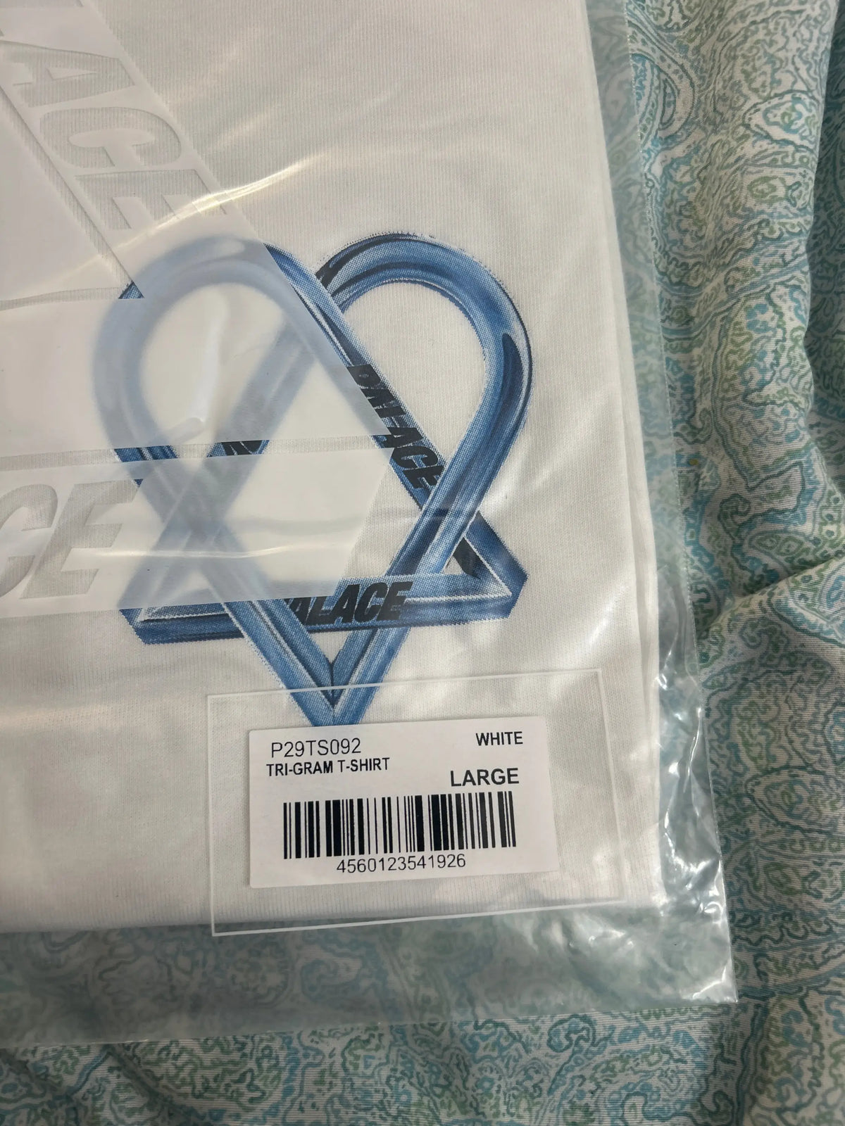 Palace Tri-Gram Tee White Large