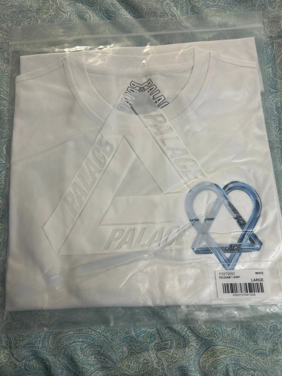 Palace Tri-Gram Tee White Large