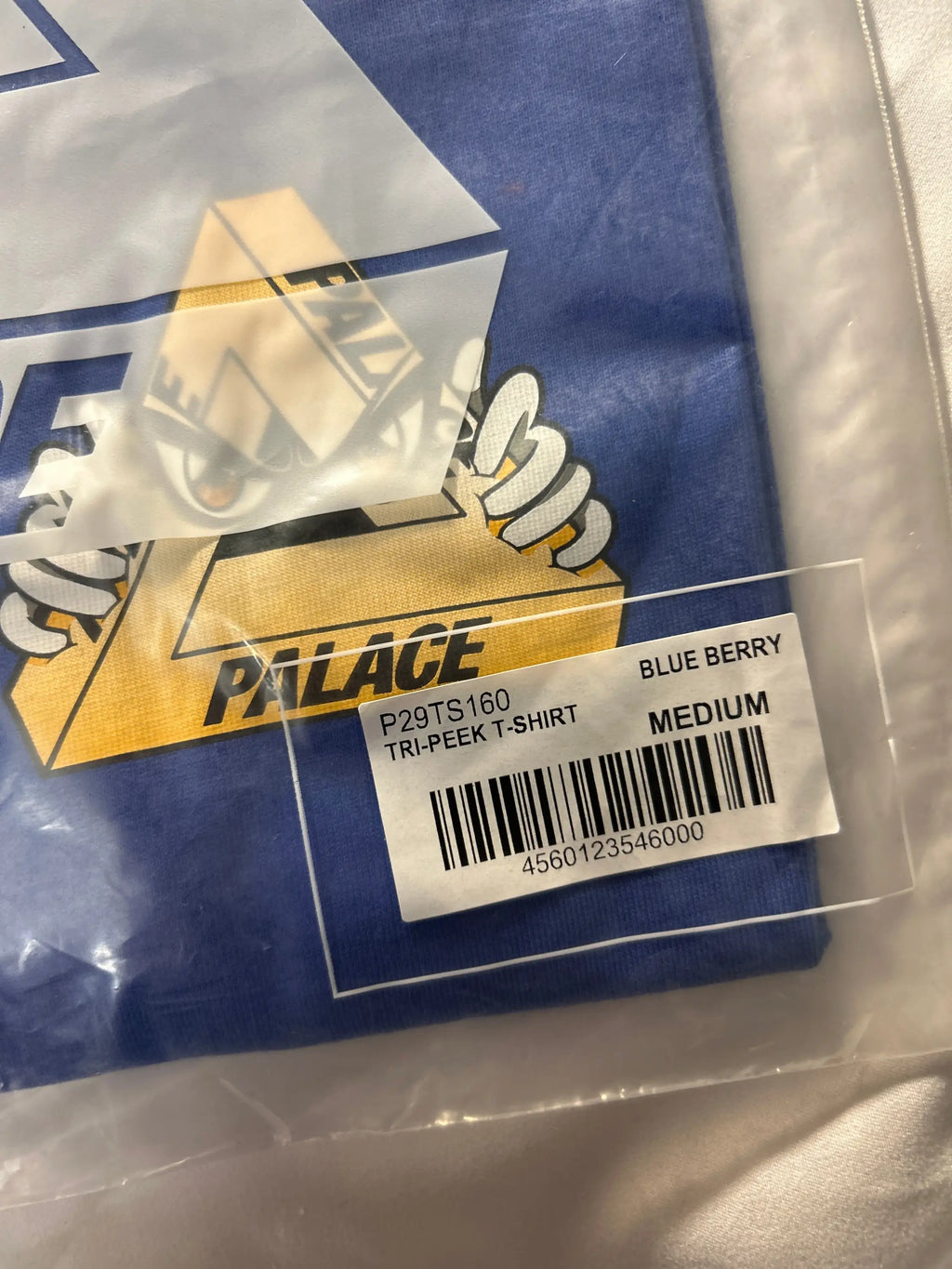 Palace Tri-Peek Tee Blue Berry Medium