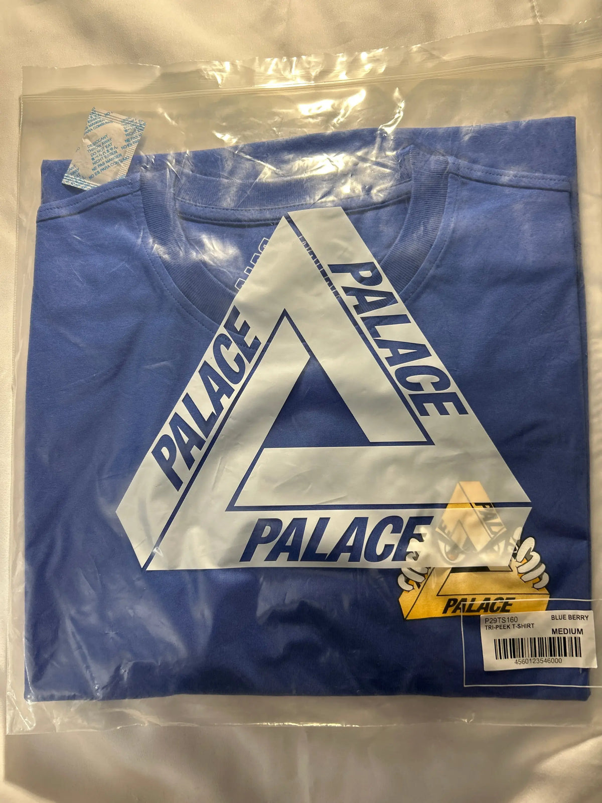 Palace Tri-Peek Tee Blue Berry Medium
