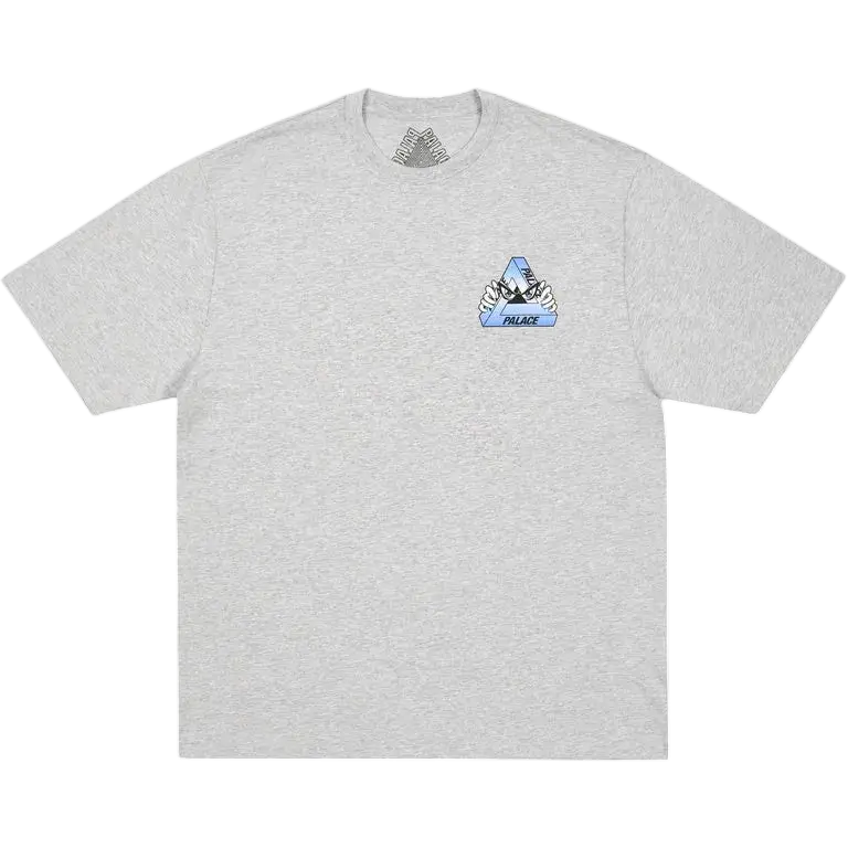 Palace Tri-Peek Tee Grey - M
