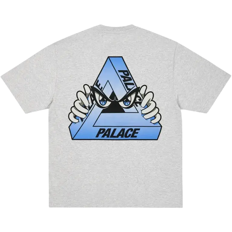 Palace Tri-Peek Tee Grey - M