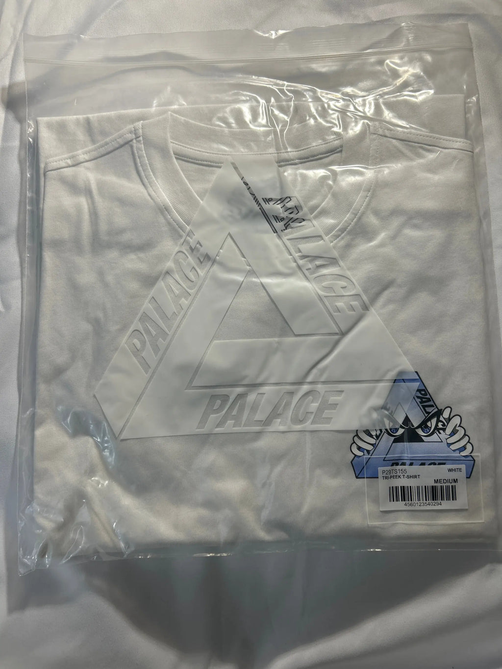 Palace Tri-Peek Tee White Medium