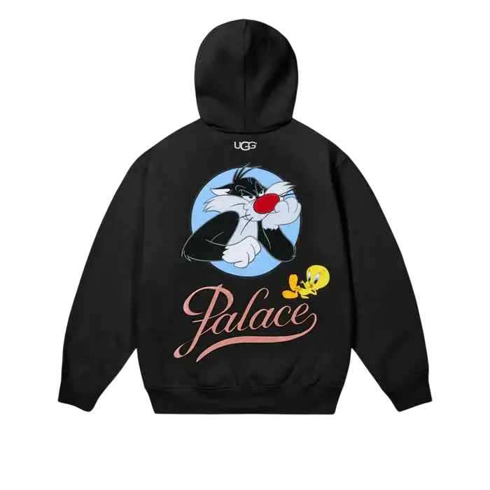 Palace UGG x Looney Tunes Pullover Hoodie Black - M