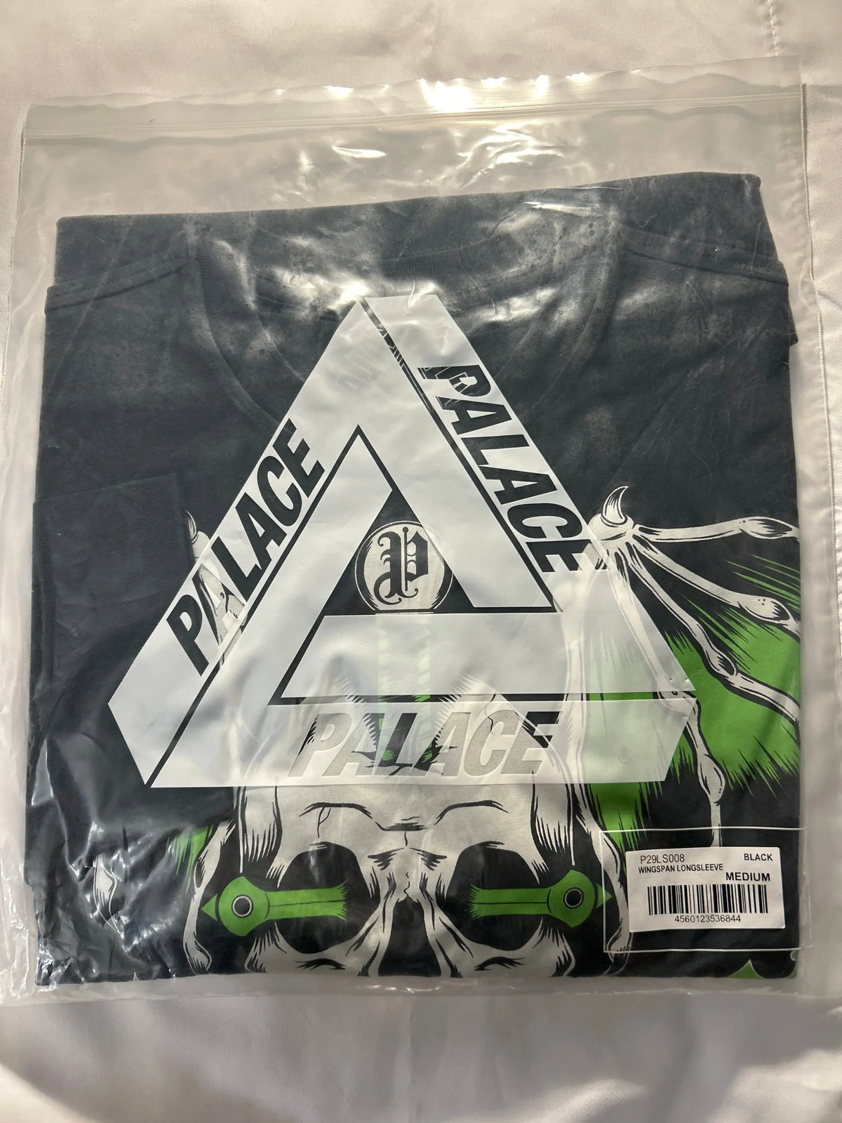 Palace Wingspan Long Sleeve T-Shirt Black Medium