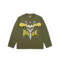 Palace Wingspan Long Sleeve T-Shirt Deep Green - M