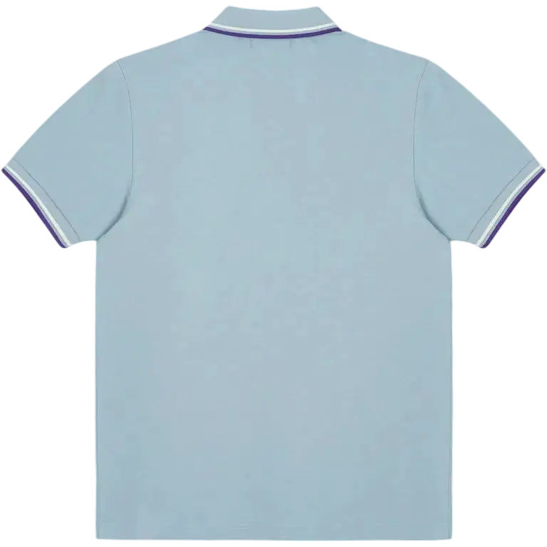 Palace x Fred Perry Polo Dusty Blue - M