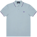 Palace x Fred Perry Polo Dusty Blue - M