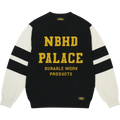 Palace x Neighborhood Knitted Moto Top Black