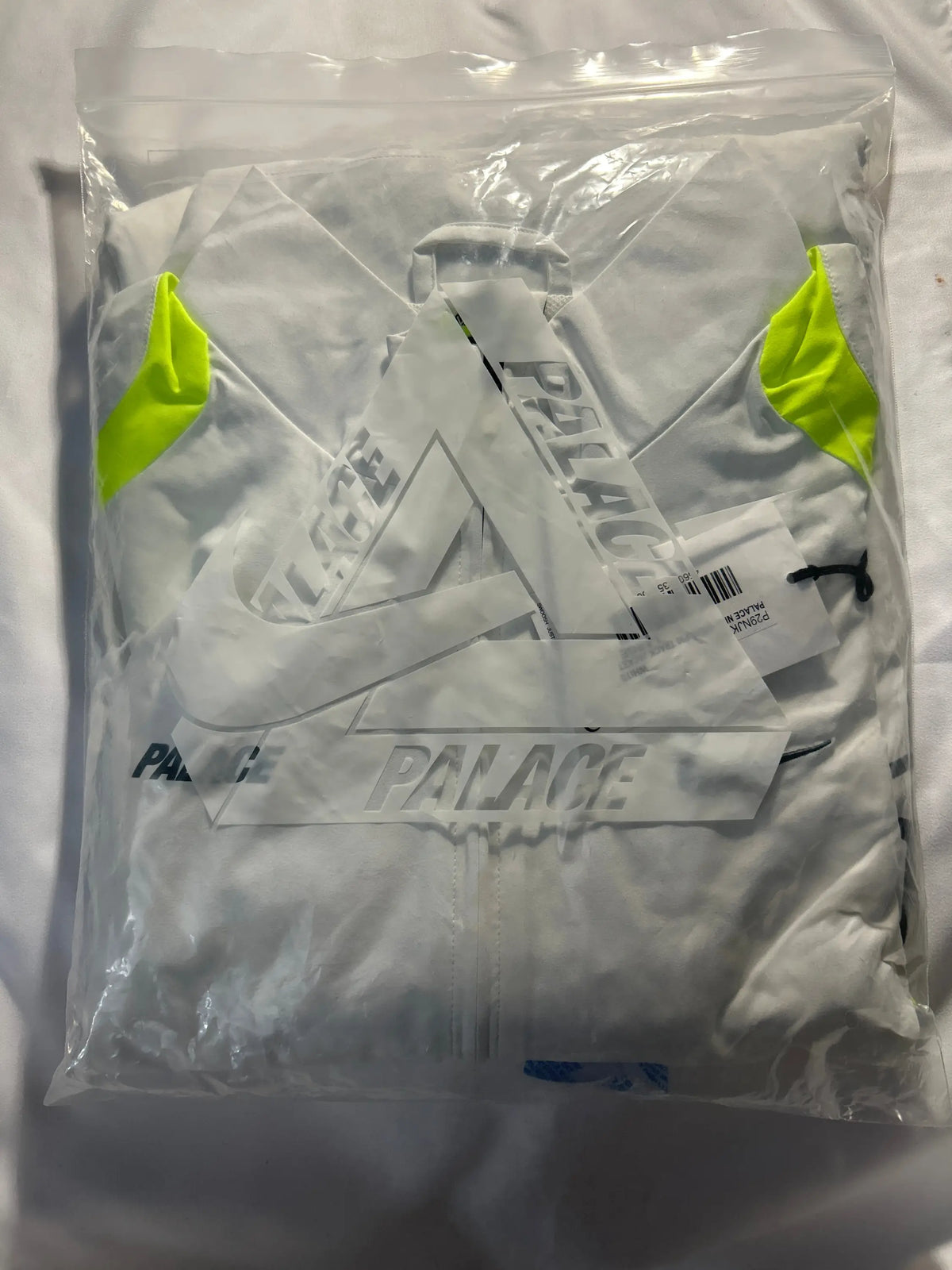 Palace x Nike Total P-90 Track Jacket White Large