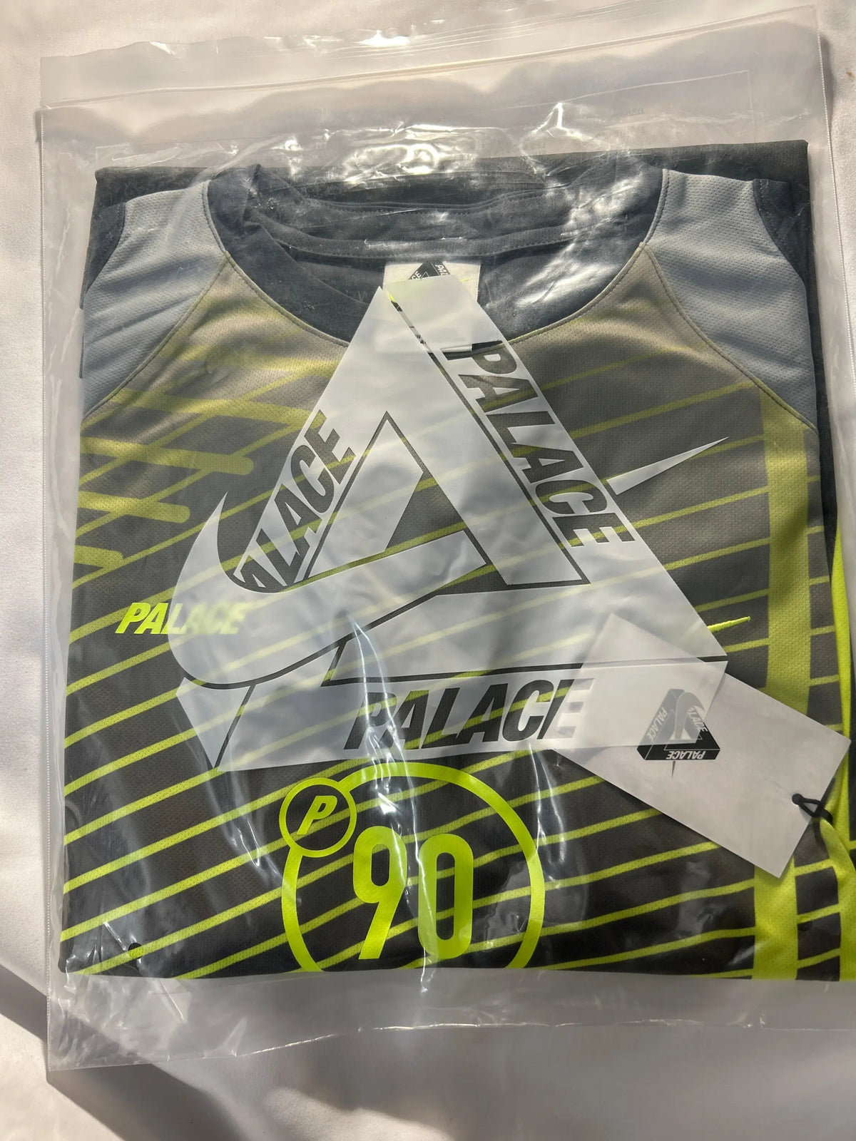 Palace x Nike Total P90 Jersey Grey Medium