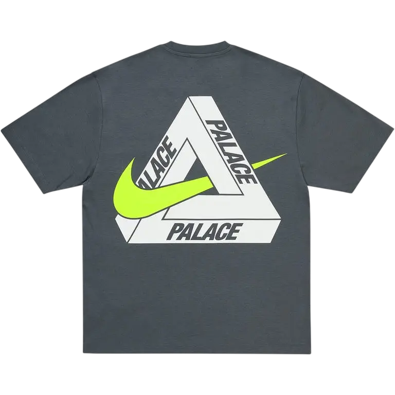 Palace x Nike Tri Swoosh T-Shirt Charcoal - M