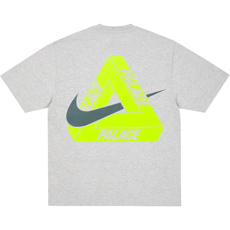 Palace x Nike Tri Swoosh T-Shirt Grey - M