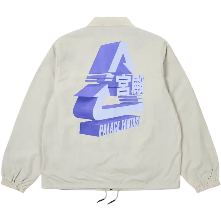 Palace x Sci-Fi Fantasy Coaches Jacket Gray - M