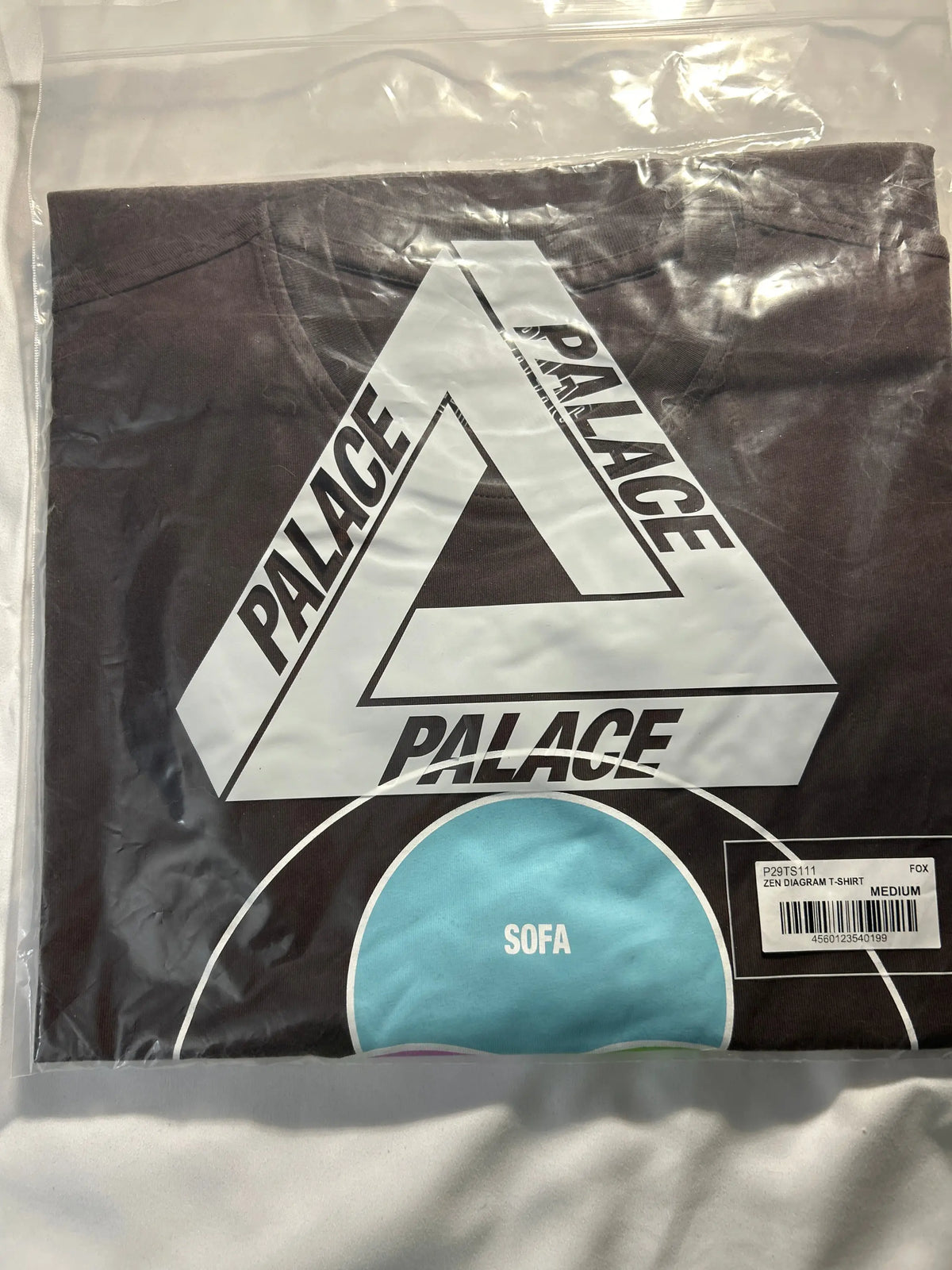 Palace Zen Diagram Tee Brown Medium