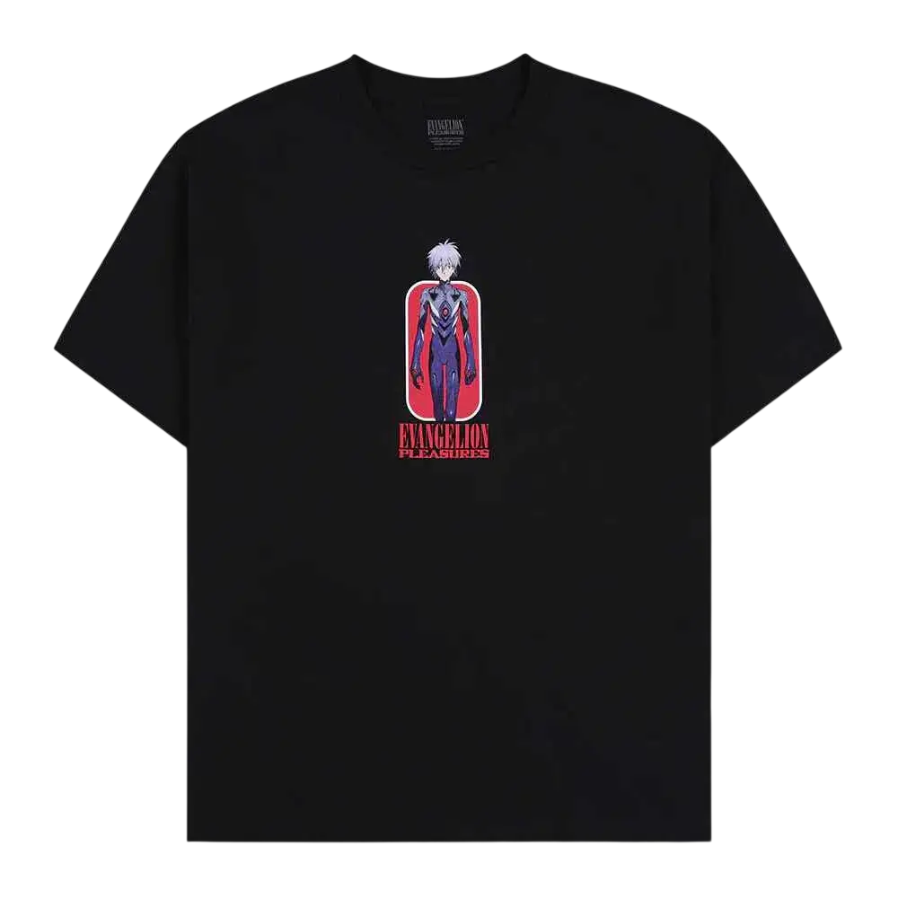 Pleasures Evangelion Tee Black - M