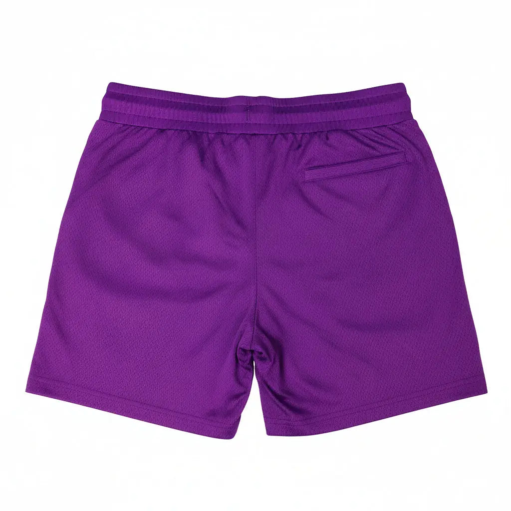 Politics Mesh Shorts Purple Medium - Shorts