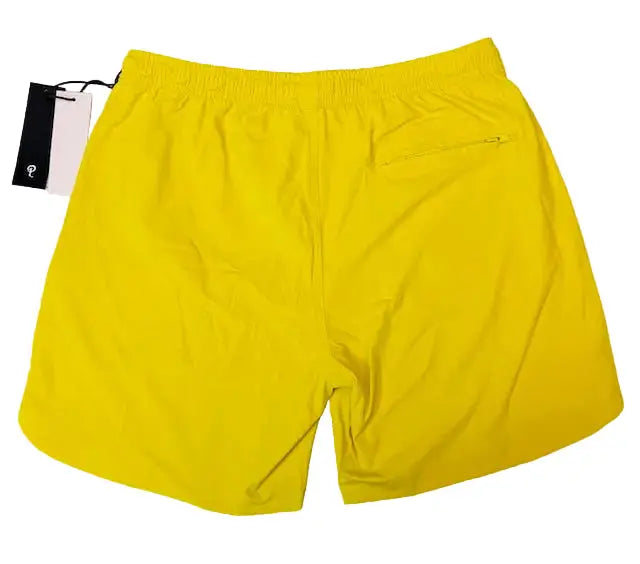Politics Stride Shorts Yellow - Shorts
