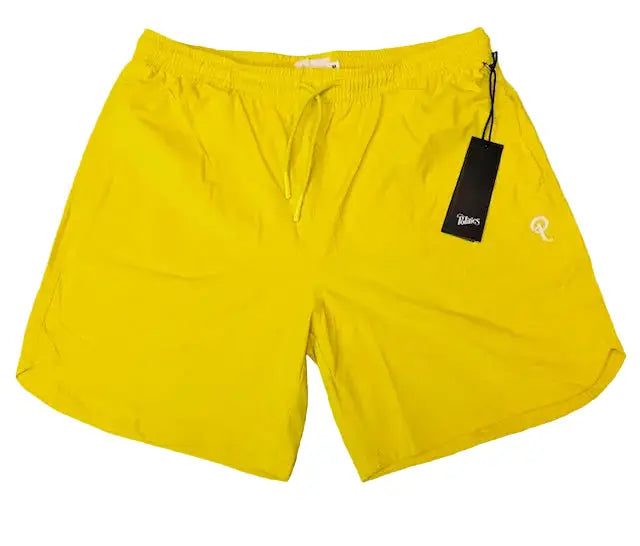 Politics Stride Shorts Yellow - Shorts