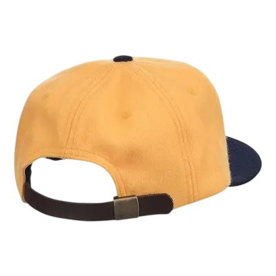 Primo Twill Strapback Baseball Cap Yellow - One size