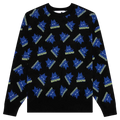 Real Bad Man Rather Large Sweater Black - M