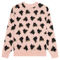 Real Bad Man Rather Large Sweater Pink - M