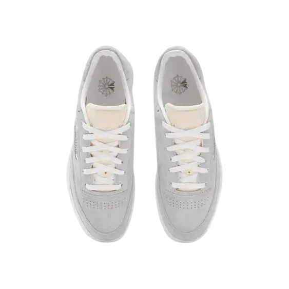 Reebok x JJJJound Club C 85 Light Grey Suede - 10