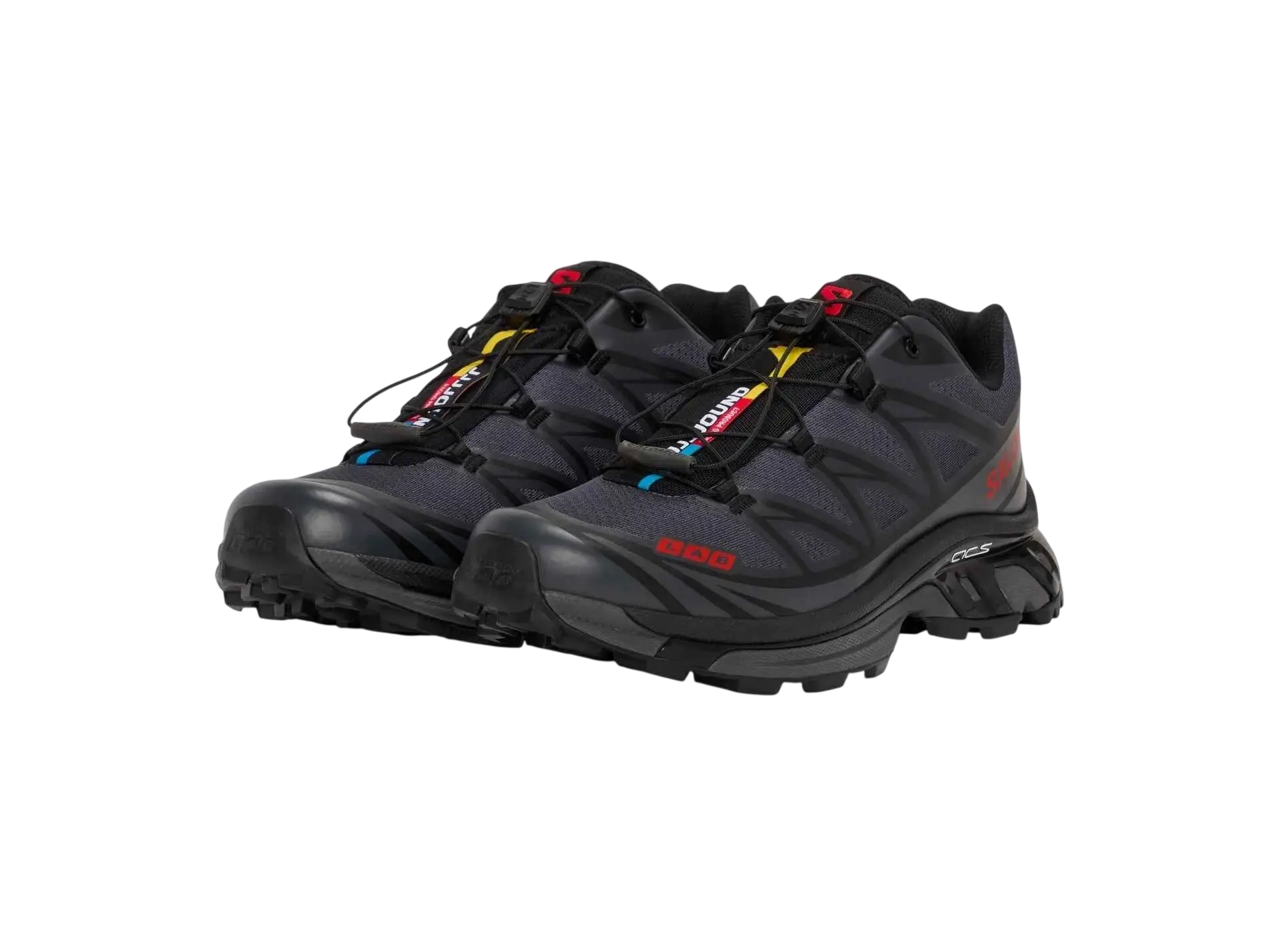 Salomon x JJJJound XT-6 Ebony/Black/Fiery Red - 10