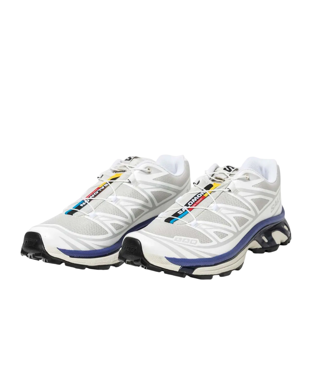 Salomon XT-6 White/Lunar Rock Liberty - 10