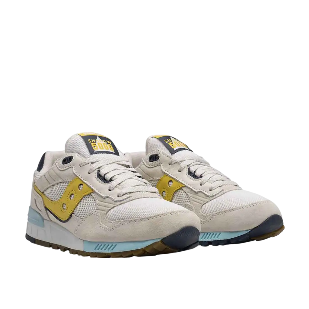 Saucony Shadow 5000 Premium White/Yellow - 9