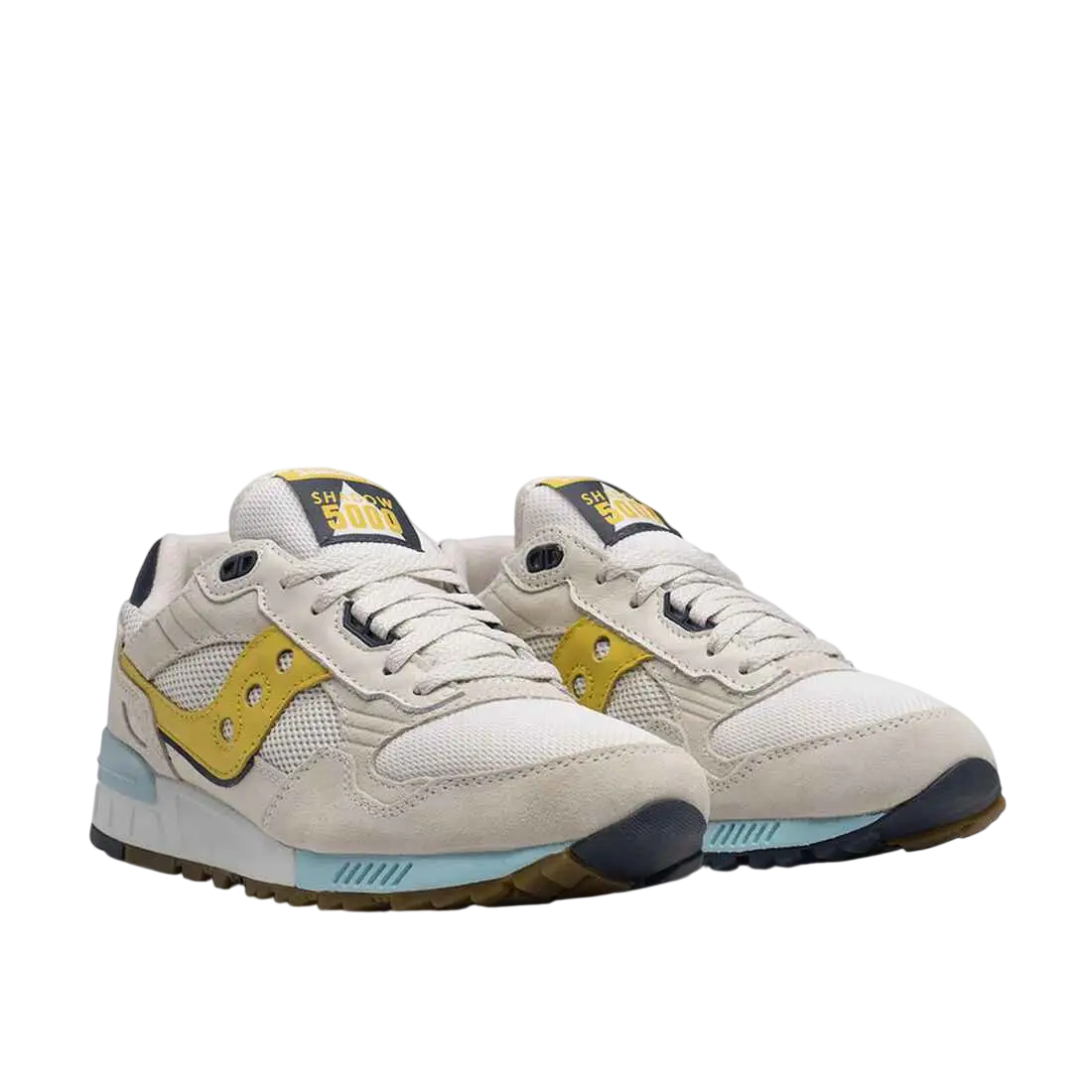 Saucony Shadow 5000 Premium White/Yellow - 9