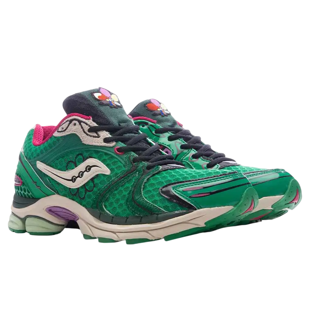 Saucony x Jae Tips Progrid Triumph 4 Sugar Maple Fern - 10 - Shoes