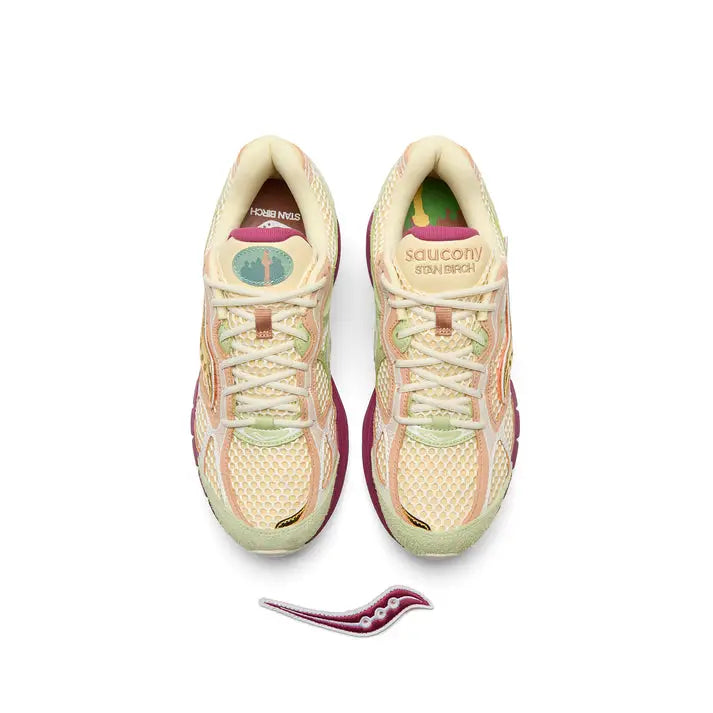 Saucony x Stan Birch ProGrid Guide 7 Cream/Mauve Size 10