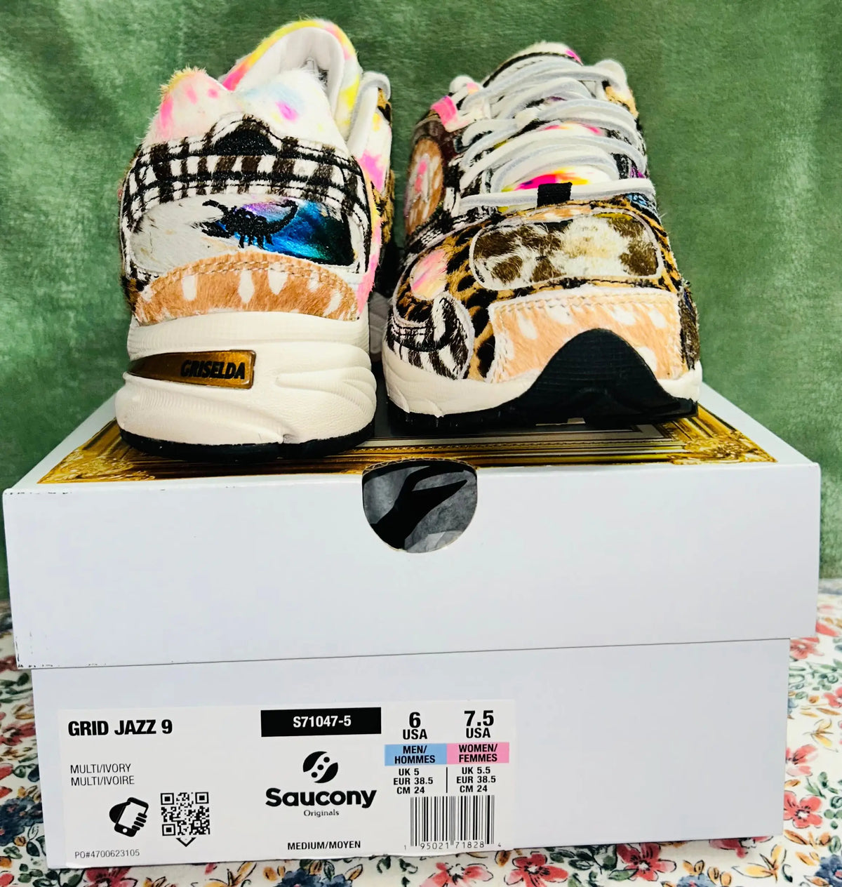 Saucony x Westside Gunn Grid Jazz 9 Size 6