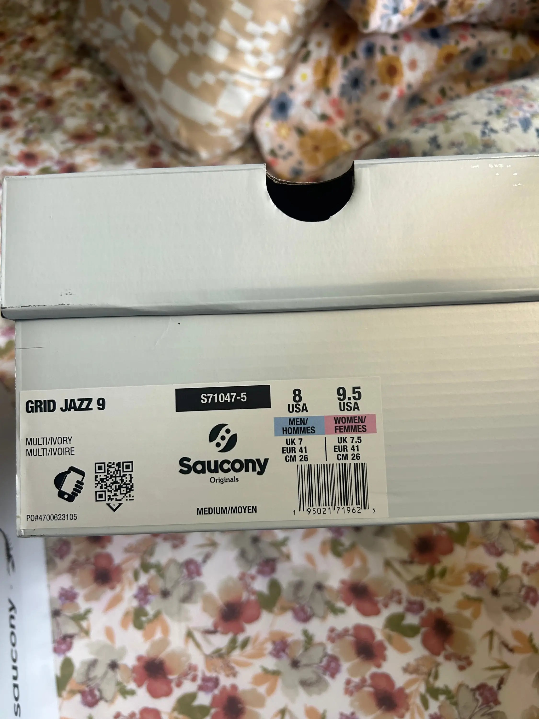 Saucony x Westside Gunn Grid Jazz 9 Size 9.5