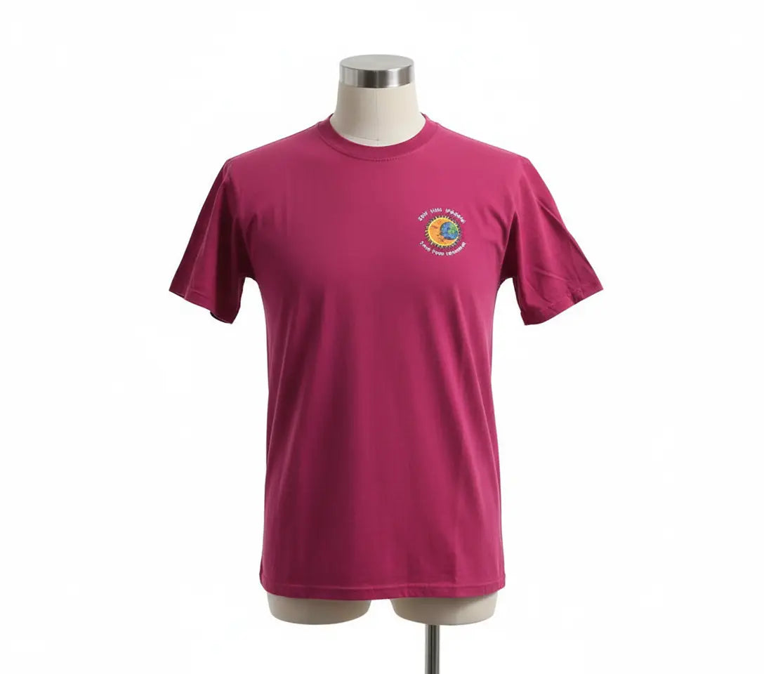 Sky High Farms Feed Your Neighbor T-Shirt Magenta - L