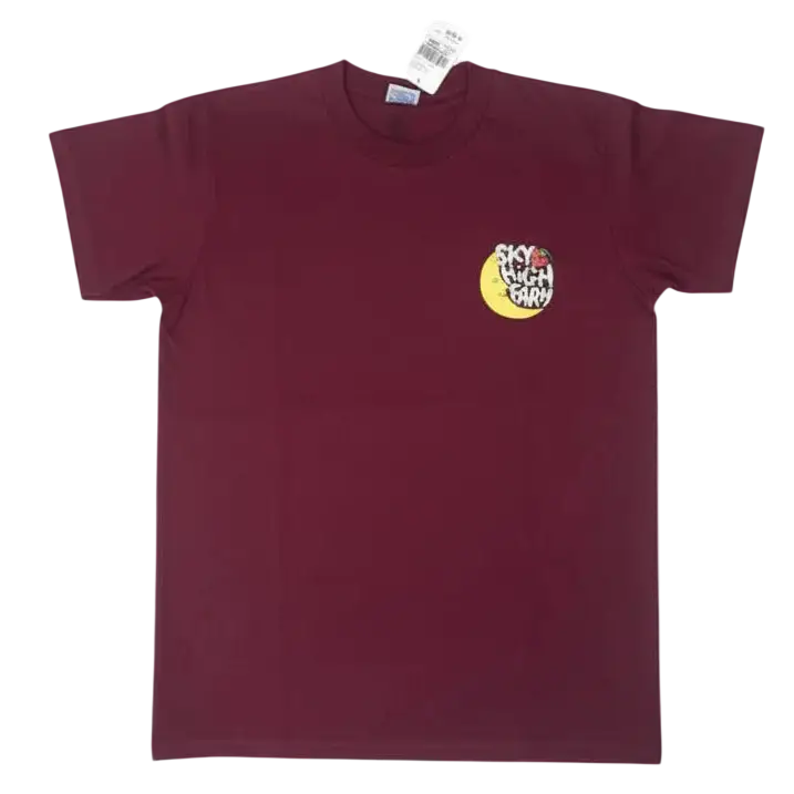 Sky High Farms Main Logo Tee Maroon - M