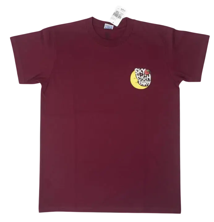 Sky High Farms Main Logo Tee Maroon - M