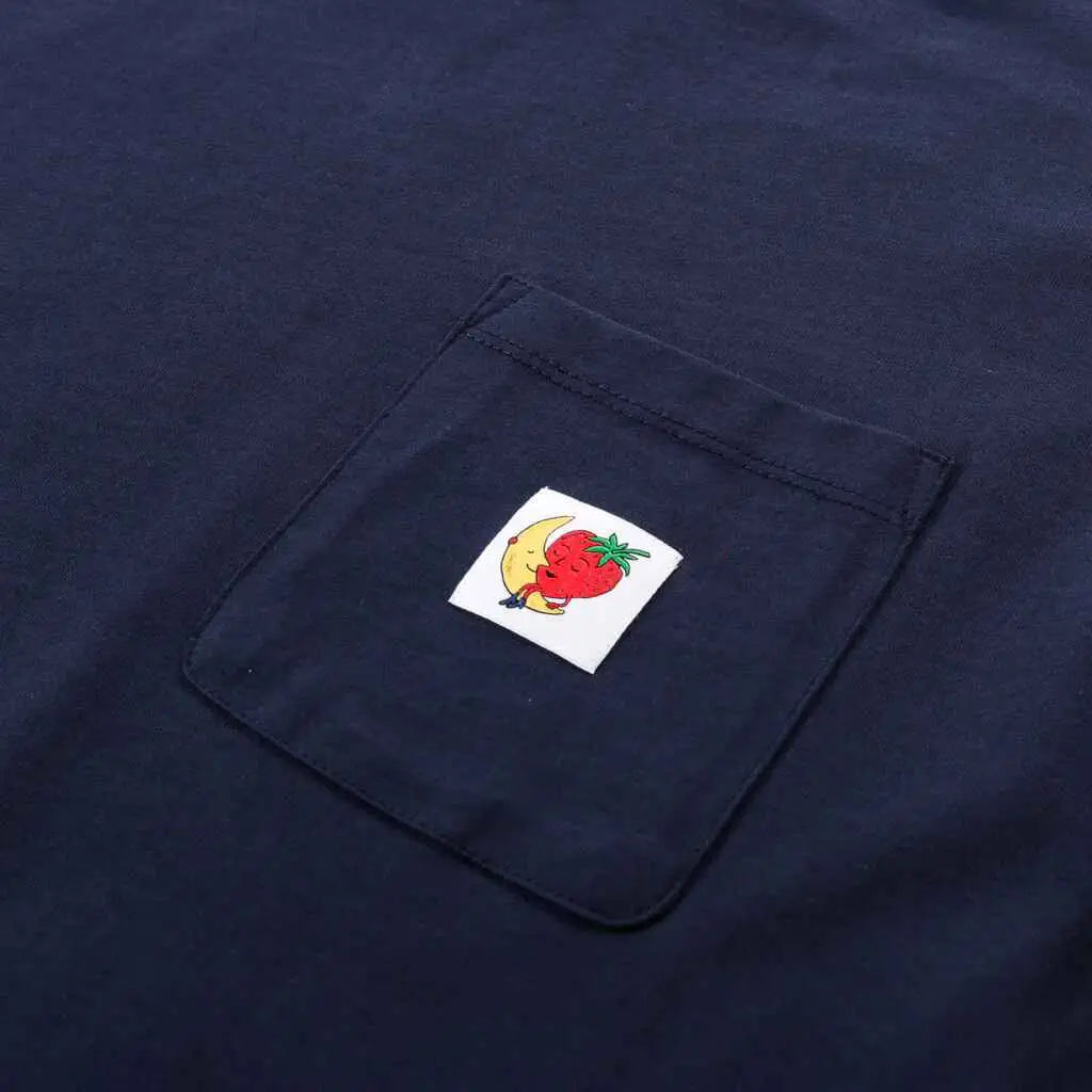 Sky High Farms Pocket Logo T-Shirt Navy - M